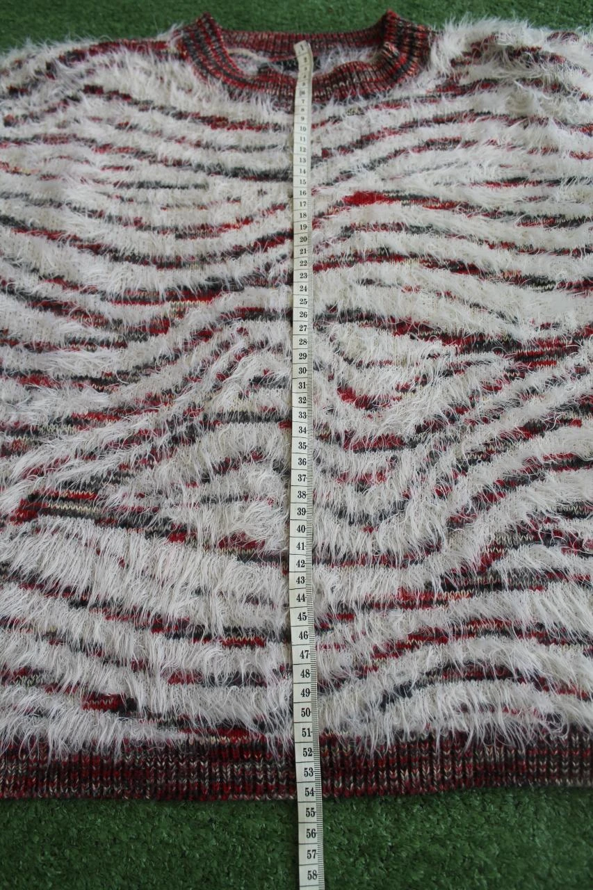 Lindo suéter macio Care of You tamanho S/m zebra vermelho e branco – photo 6